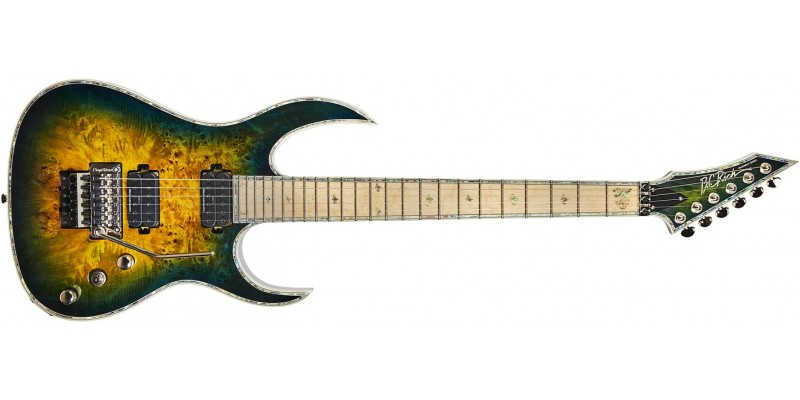 BC Rich Shredzilla Z6 Prophecy Exotic with Floyd Rose Reptile Eye Front