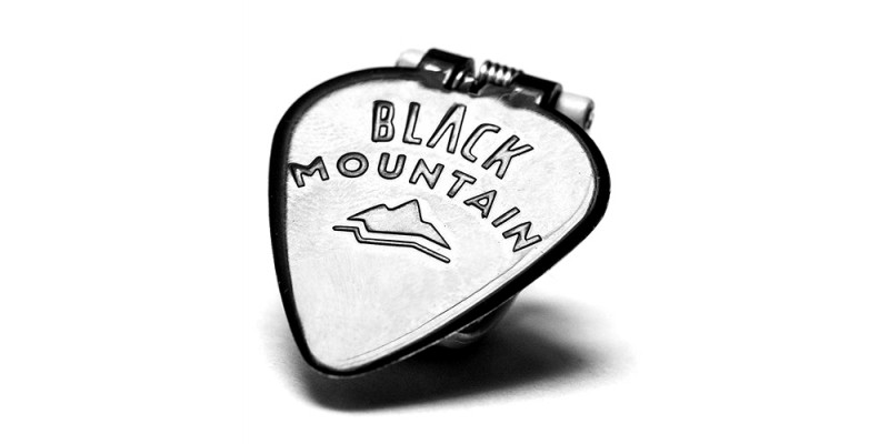 Black Mountain Thumb Pick Right Handed Medium (Single) Front