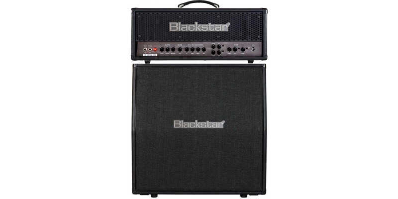 Blackstar HT METAL 100 Head 412A Half Stack Amp Package