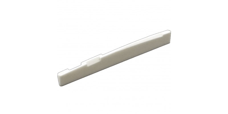 Bone Radiused Compensated Bridge Saddle for Acoustic Guitar