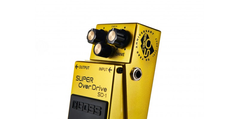 BOSS SD-1-B50A Super Overdrive 50th Anniversary Limited Edition
