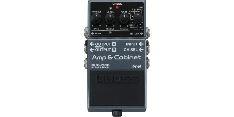 BOSS IR-2 Amp & Cabinet Pedal