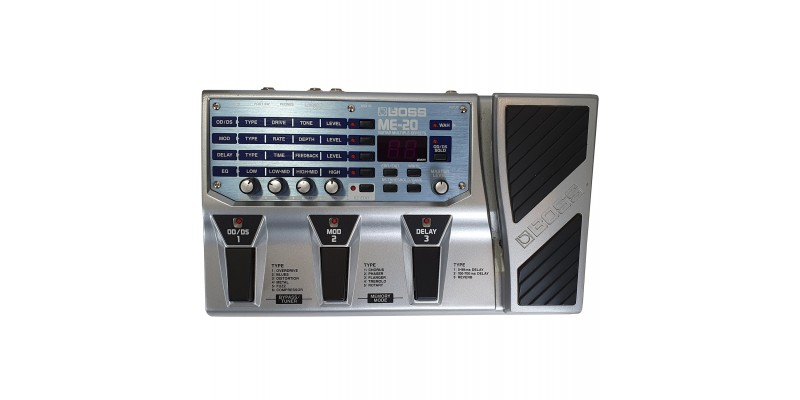 BOSS ME-20 Guitar Multiple Effects Pedal (Pre-Owned)