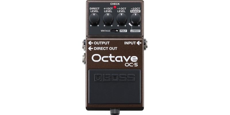 BOSS OC-5 Octave Pedal Front