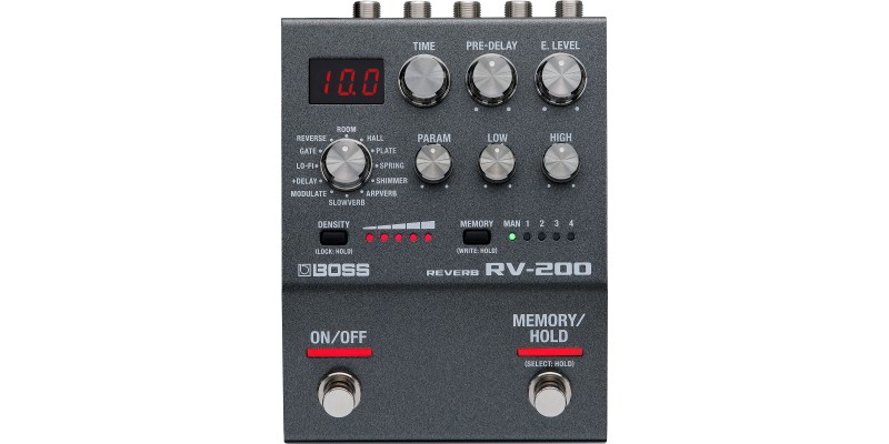 Boss RV-200 Reverb Pedal