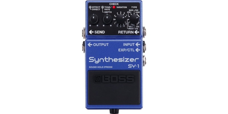 Boss SY-1 Compact Pedal Synthesiser Front