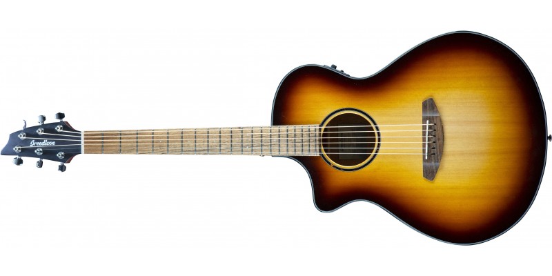 Breedlove Discovery S Concert Edgeburst CE Left handed Red Cedar Front