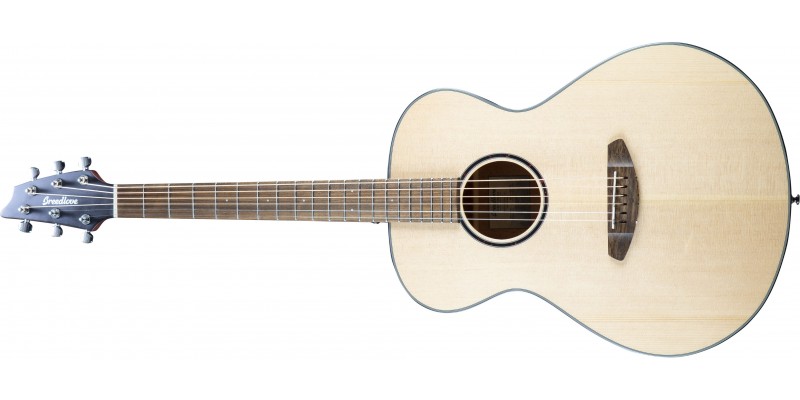 Breedlove Discovery S Concert Left handed European Spruce Front