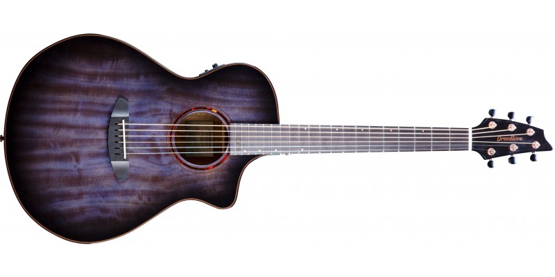 Breedlove Pursuit Exotic S Concert Blackberry CE Myrtlewood