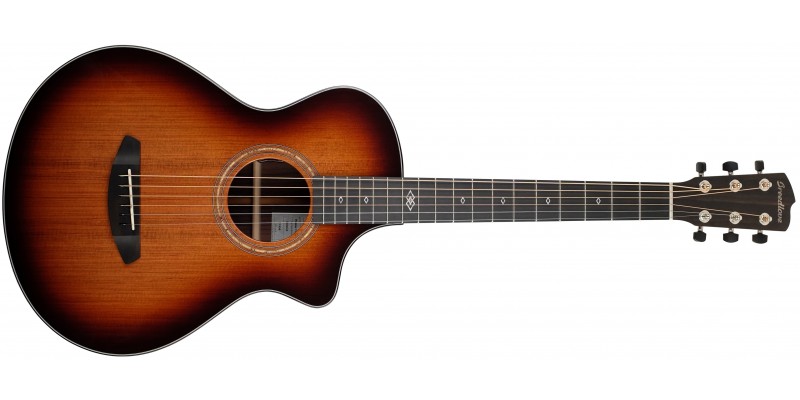 Breedlove Premier Concertina Edgeburst CE Redwood East Indian