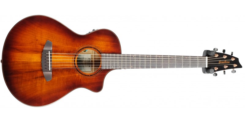 Breedlove Pursuit Exotic S Companion Tigers Eye CE Front