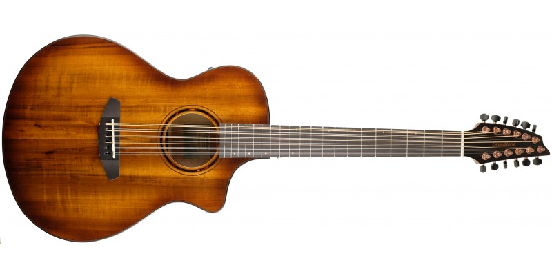 Breedlove Pursuit Exotic S Concert Amber 12-String CE Myrtlewood Front