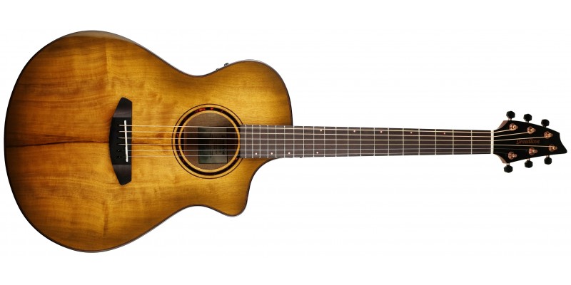Breedlove Pursuit Exotic S Concert Sweetgrass CE Myrtlewood Front
