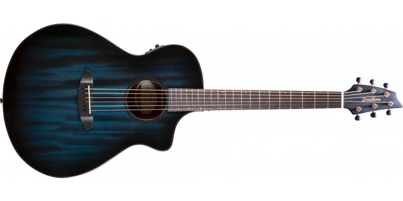 Breedlove Rainforest S Concert Papillion CE African Mahogany Front