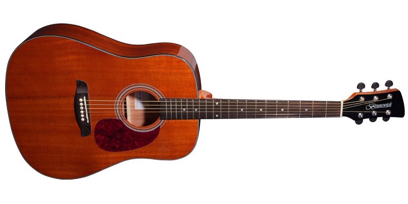 Brunswick BD200 Dreadnought Acoustic Guitar Mahogany Front
