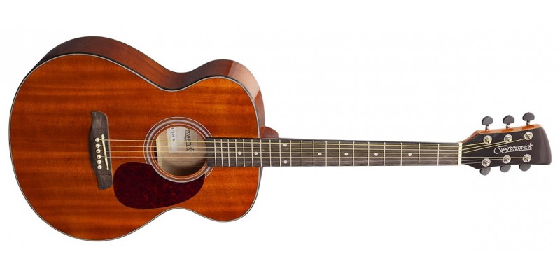 Brunswick BF200M Folk Acoustic Guitar Mahogany