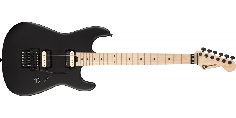Charvel Jim Root Signature Pro-Mod San Dimas Style 1 HH FR M Satin Black Front