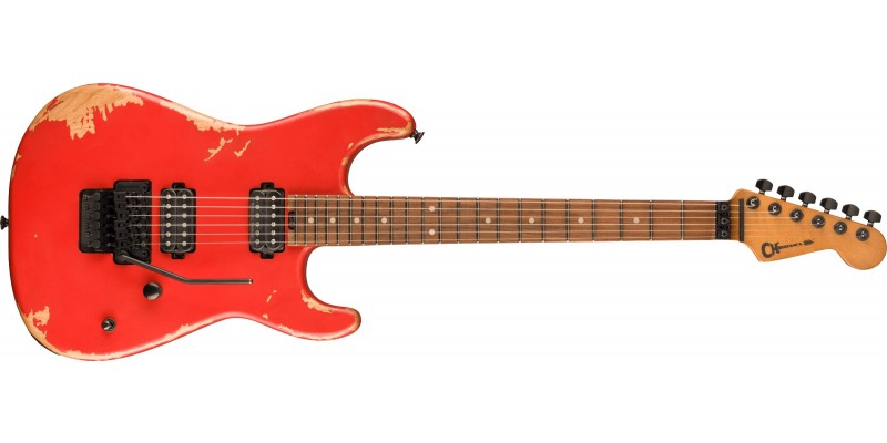 Charvel Pro-Mod Relic San Dimas Style 1 HH FR PF Weathered Orange