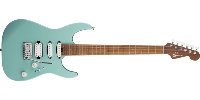 Charvel Rick Graham Signature MJ DK24 2PT CM Celeste Front