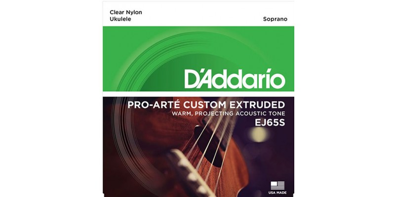 D'Addario EJ65S Pro-Arté Custom Extruded Soprano Ukulele