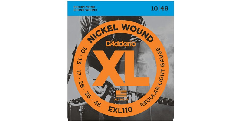 D'addario EXL110 Light 10-46 Electric Guitar Strings