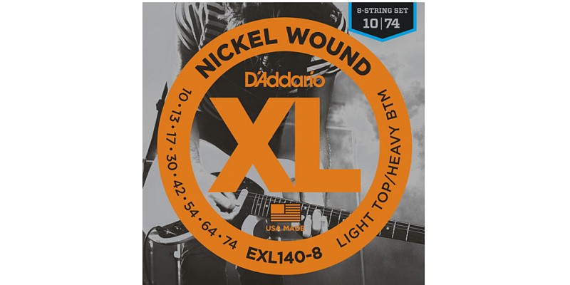 Daddario 8 string hot sale