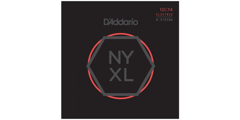 D'Addario NYXL1074 8 String Guitar Strings