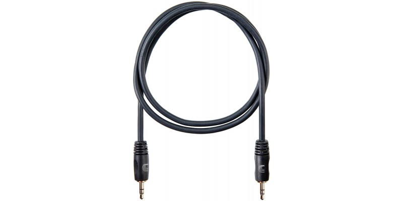 D'Addario 1/8 Inch to 1/8 Inch Stereo Cable 3 Foot