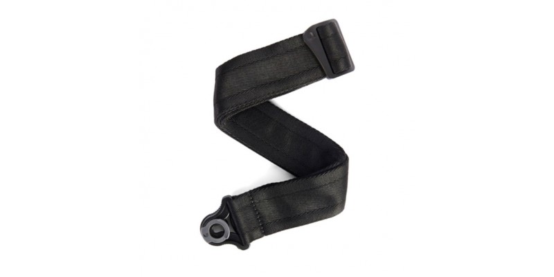 DAddario Auto Lock Guitar Strap Black Main