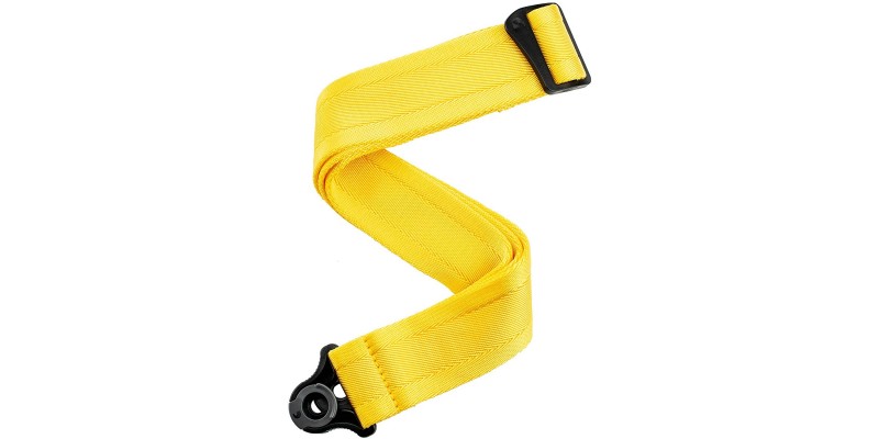 DAddario Auto Lock Guitar Strap Mellow Yellow Main