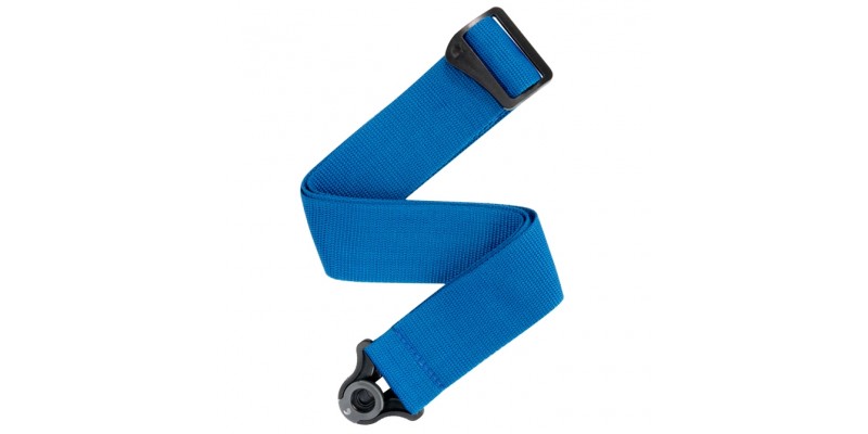 D’Addario Auto Lock Guitar Strap Blue