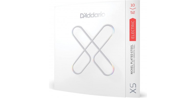 DAddario XSE1052 Electric Nickel Coated Light Top Heavy Bottom 10-52 Front