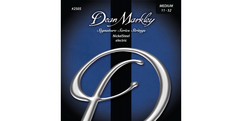 Dean Markley 2505 Medium NickelSteel Electric Guitar Strings 11-52
