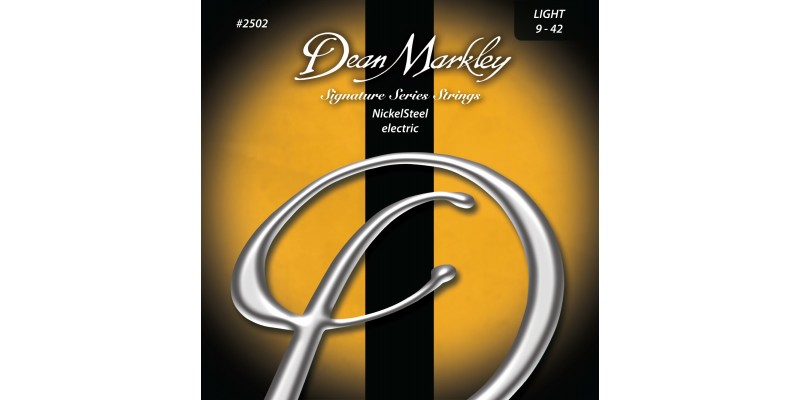 Dean Markley 2502 Light NickelSteel Electric Guitar Strings 9-42