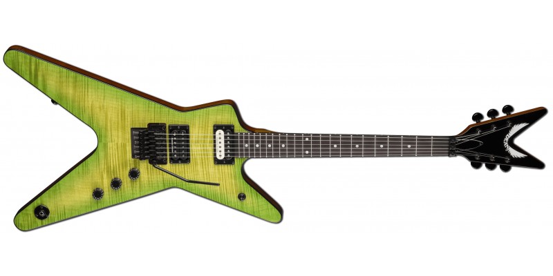 Dean ML 79 Floyd Flame Top Duncans Slime