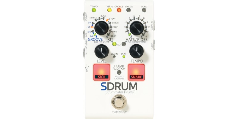 DigiTech SDRUM Strummable Drums Pedal