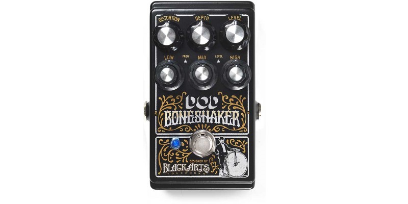 DOD Boneshaker Distortion Guitar Effects Pedal