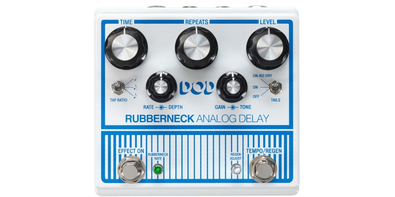 DOD Rubberneck Analog Delay Pedal