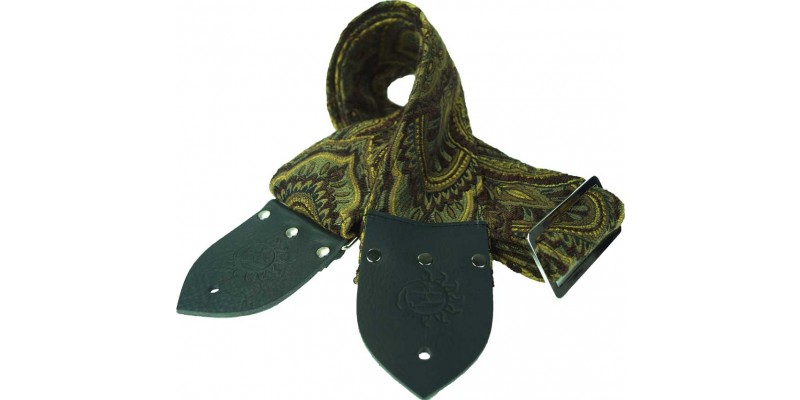 Dog Days Java 3-Inch Wide Guitar Strap