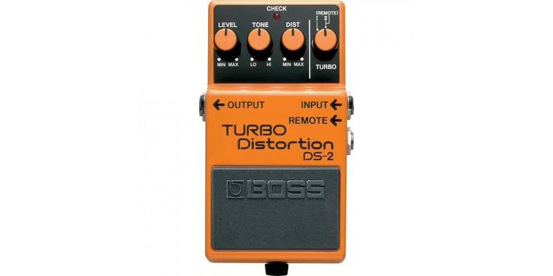 BOSS DS-2 Turbo Distortion Guitar Effects Pedal