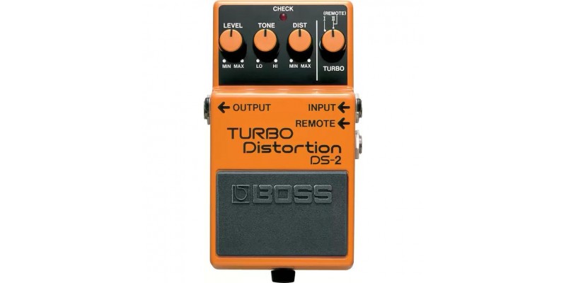 BOSS DS-2 Turbo Distortion Guitar Effects Pedal