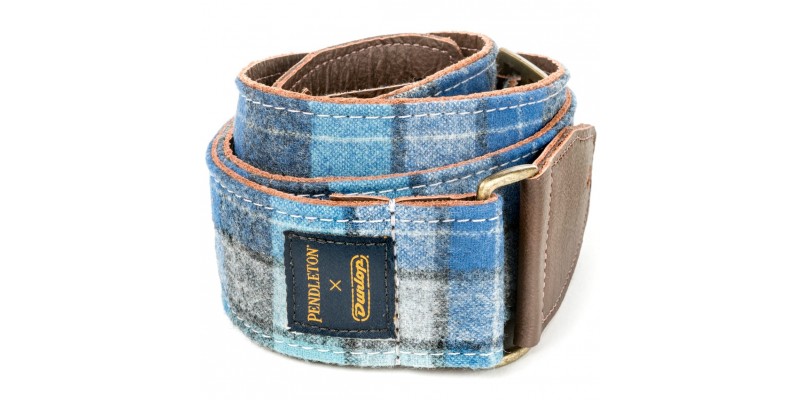 Dunlop Pendleton X Dunlop Strap Wool Beach Boys Plaid Guitar