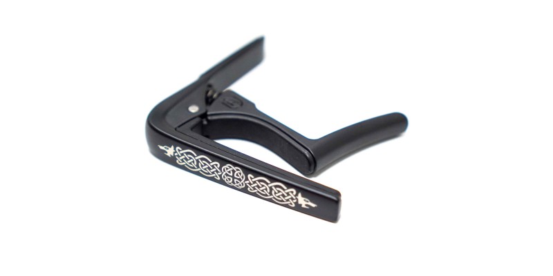 Dunlop Trigger Fly Capo Curved Celtic Knot