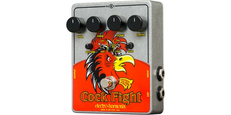 Electro Harmonix Cock Fight Cocked Talking Wah Pedal