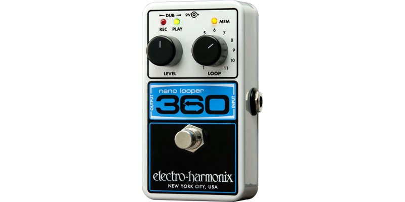 Electro Harmonix Nano Looper 360 loop pedal