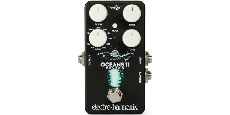 Electro Harmonix Oceans 11 Reverb Pedal