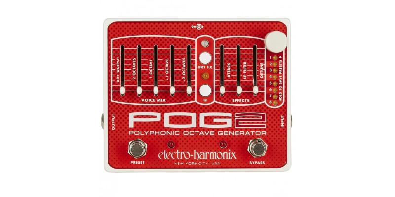 Electro Harmonix POG 2 Guitar Pedal UK Guitar