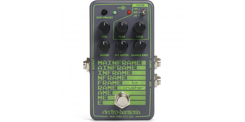 Electro Harmonix Mainframe Bit Crusher Front