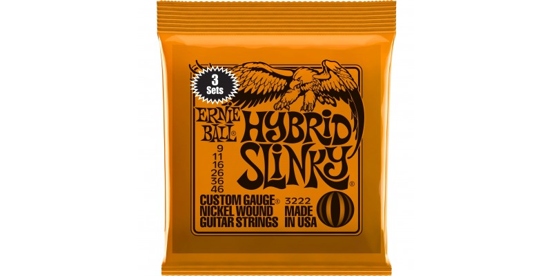 Hybrid slinky outlet guitar strings
