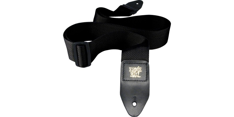 Ernie-Ball-Polypro-Guitar-Strap-Black